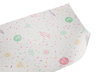 Weißes Wrapping Paper
